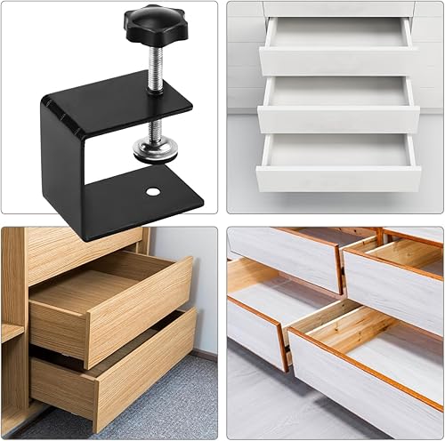 4 Stück C Klemme, Tischklemme, Edelstahl C Zwinge, Trägerklemme, Schraubklemme, Universalhalterung Klemmwerkzeuge, für Schublade installation, Gebäude, Haushaltsmontage, Holzbearbeitung Heimwerken - Cheap-Us