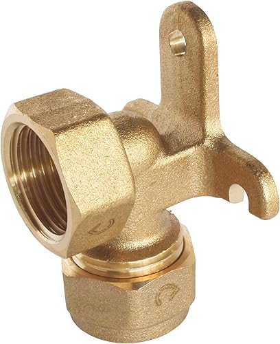 SOMATHERM FOR YOU - Kompressionswand zu Ø16 PEX-Rohr - Female 15/21 (1/2 '') An ein Rohr verbinden Ø16 zum einfachen Einschrauben ohne spezielle Werkzeugmutter (2 ausreichend Flachschlüssel) - Cheap-Us