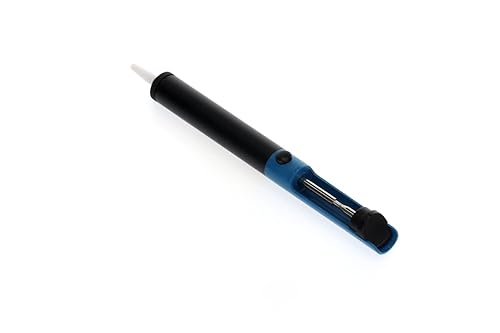 GEDORE Lötabsauger zum Entfernen von Lötresten, 22 cm, Schwarz/Blau - Cheap-Us