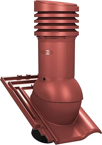 Entlüfterkamin EVO DN125 für Koramic - L15 (Langenzenn) Dachziegel Dachlüfter Entlüfter (RAL 7024 - Graphit) - Cheap-Us