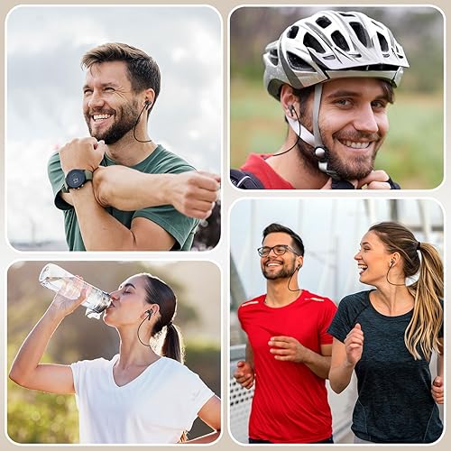 2 Stück Ohrstöpsel-Anschlusskabel, Ohrstöpsel-Zubehör Ohrstöpsel-Kette Silikon-Ohrstöpsel-Lanyard-Verbindungskabel für Ohrstöpsel mit abnehmbaren Spitzen halten Ohrstöpsel sicher - Cheap-Us