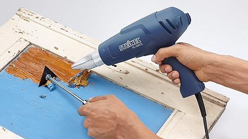 Steinel Heißluftgebläse HL 1620 S, Heißluftpistole mit 1600 Watt, Zwei Temperaturstufen (300° und 500° C), integrierte Thermosicherung, Heißluftfön zum Trocknen, Schrumpfen, Auftauen, Wachsen, 351106 - Cheap-Us