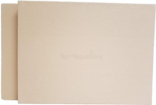 hs kamine Schamotte 40x30x2 cm Schamotteplatte (1) - Cheap-Us
