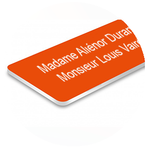 Personalisiertes Briefkastenschild