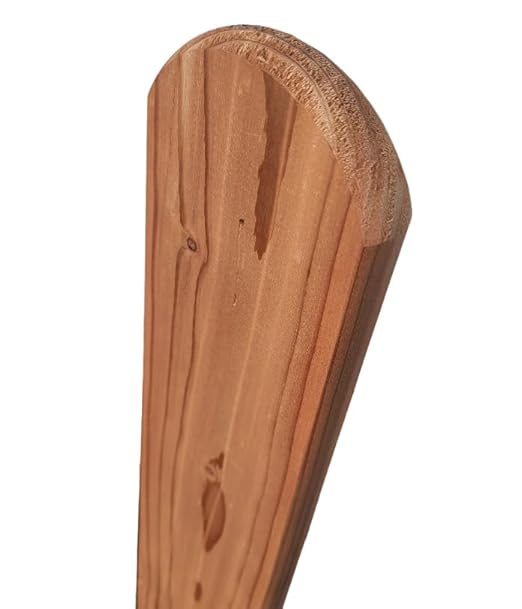 AZZAP Lärche Zaunlatten 90x20mm Lärchenholz Holzzaun Holz Zaun Brett Zaunbrett Gartenzaun Lärchenbrett 50-150cm (10, 110cm) - Cheap-Us