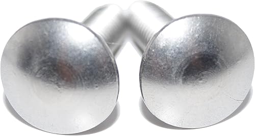 Schlossschrauben M5x25 10 Stück Flachrundschrauben mit Vierkantansatz DIN 603 A2 Edelstahl - Cheap-Us