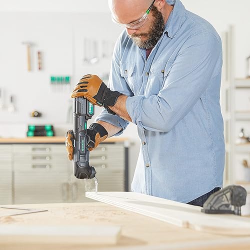 Marke Denali by SKIL, Oszillierendes Multi-Werkzeug-Set, 18 V (20V max.), mit 32-teiligem Bit-Set, inklusive 2,0 Ah Lithium-Akku und Ladegerät - Cheap-Us