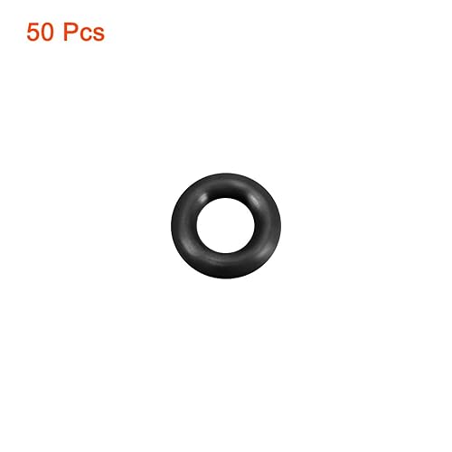 sourcing map 50 Stk Metrische Nitrilkautschuk O-Ringe Dichtung Dichtungsring Dichtungen 8,5mm AD 5,5mm ID 1,5mm Breite - Cheap-Us