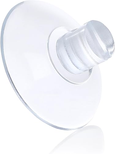 Nordstern Saugnäpfe für Lichterketten 50er Pack - Befestigung mit Kabelschlitz - Ideal für Lichterketten und Fenster Deko- 20 mm - Cheap-Us