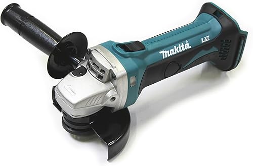 Makita DGA452Z Akku Winkelschleifer Solo 18V Li-ION - nur die Maschine, Blau, Silber - Cheap-Us