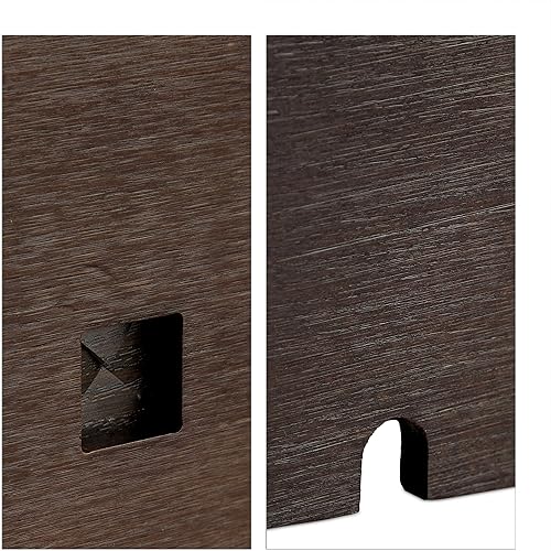 Relaxdays Kabelbox Bambus, Steckdosenleiste & Kabel verstecken, Kabelmanagement Schreibtisch, HBT 16,5x25,5x14cm, braun - Cheap-Us