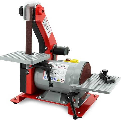 Holzmann Maschinen BT75_230V Band- und Tellerschleifer, 250 W, 125 mm, BT75_230V - Cheap-Us