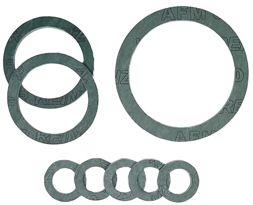 diconfa AFM30 Flachdichtung - WÄHLENBAR == 1/4 bis 2 Zoll - 1 bis 200 Stück // AUSWAHL: 1'' (30x21x2mm), 50 Stück - Dichtung Dichtring Dichtungsring Heizung Wasser Sanitär Solar Armatur - Cheap-Us