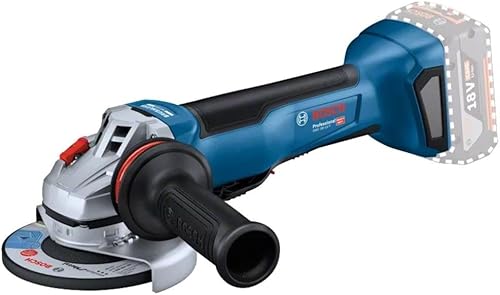 Bosch Professional 18V System Akku Winkelschleifer GWS 18V-10 P (inkl.Zusatzhandgriff, Schutzhaube, Schnellspannmutter, Aufnahmeflansch, L-BOXX-Einlage, L-BOXX, ohne Akku/ Ladegerät) - Cheap-Us