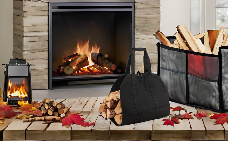 Brennholz Log Tragetasche für Kaminholz