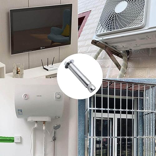 12 Stück Expansionsschrauben, Edelstahl Schwerlastdübel, Hülsenankerbolzen, Ankerschrauben, Senkkopfschraube mit Innensechskant, für Wandbau, Gebäude, Möbeln - Cheap-Us