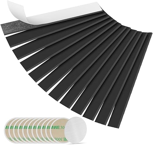 Flintronic Magnetband Selbstklebend, 2M Magnetstreifen für Fliegengitter und Moskitonetze, Ferroband Magnetband mit Starker Kleber, Fliegengitter Magnet Zuschneidbar für Küche, Schule, Büro - Cheap-Us