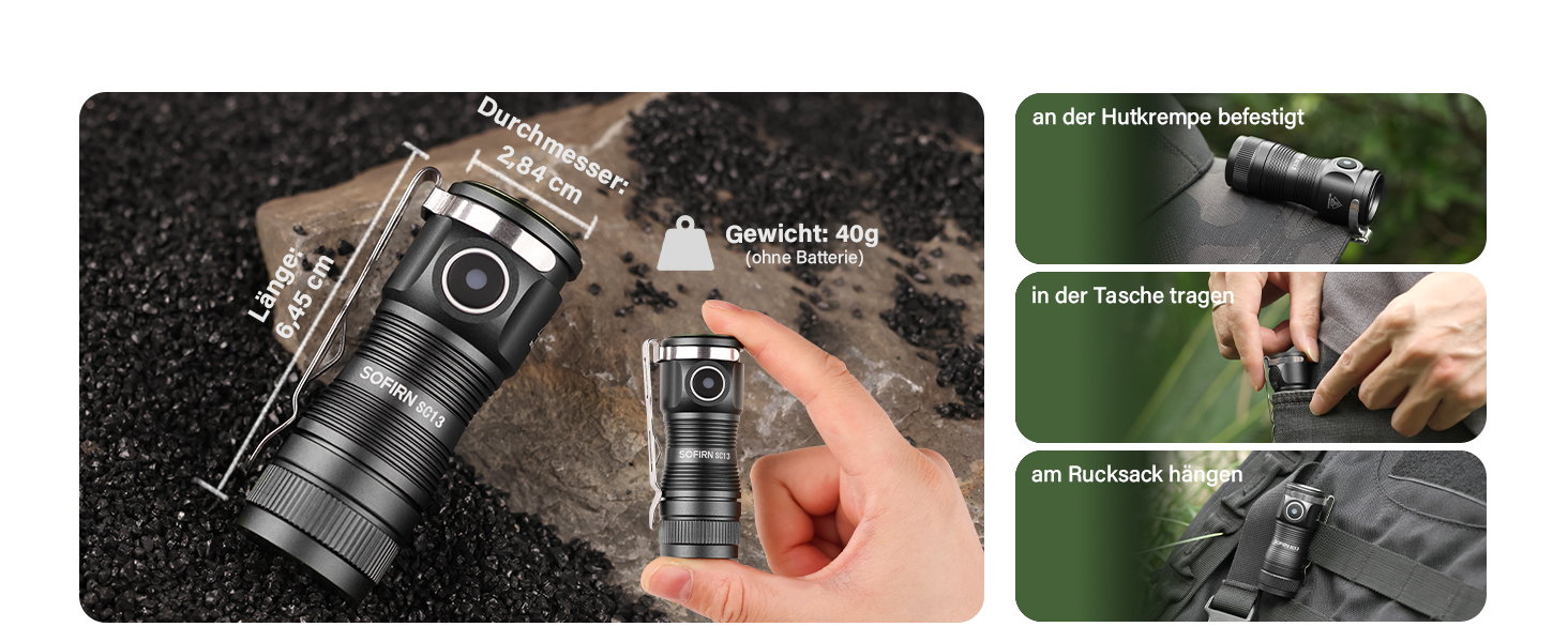 Mini Taschenlampe