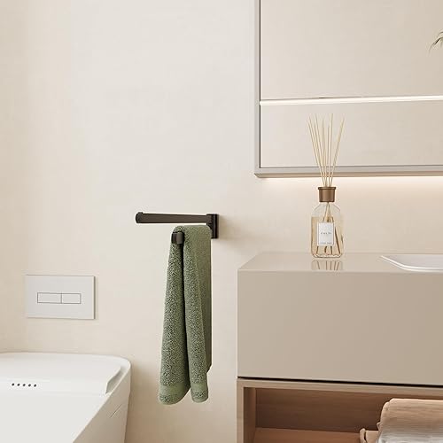 BGL Verchromter Handtuchhalter, Edelstahl, Wandmontage, Handtuchhalter mit 2 Schwenkstangen - Cheap-Us