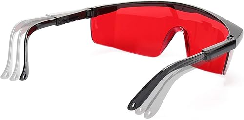 Huepar GL01G Grün Laserlichtbrille - Grün Laserbrille für Grüner Strahl Kreuzlinienlaser, Rotationslaser und Mehrlinienlaser - zur Verbesserung der Sichtbarkeit des Grünen Strahls (inkl. Schutzbox) - Cheap-Us