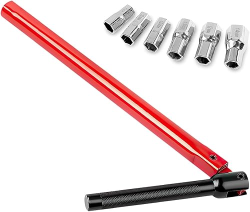 KBIBCK 7Pcs Standhahnmutterschlüssel, 13 mm Standhahnschlüssel Universalwerkzeug, Standhahnschlüssel 8-13mm, Wasserhahn Montagewerkzeug für Waschbeckenarmatur Sanitärinstallationen - Cheap-Us