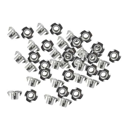 30Stk. Einschlagmuttern mit 4 Einschlagspitzen Verzinkter Kohlenstoffstahl Einschraubmuffen T-Mutter M3 - Cheap-Us