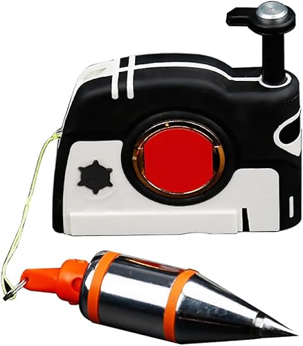 Magnetischer Senklot Mit Schnur, Plumb-Rite Bob Setter, 310g Plumb Bob Magnetisches Lot-Rite Mit 4,5m Automatisch Aufrollendes Kabel, Handlot Magnet Richtlot Maurerlot Lot Schnurlot - Cheap-Us