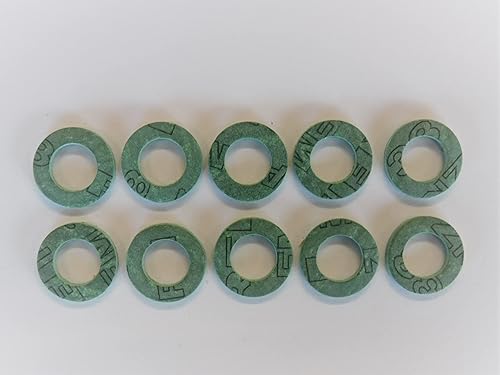 10 Stk. Flachdichtung 1/2 Zoll DN13 2mm AFM30 23.578 - Cheap-Us