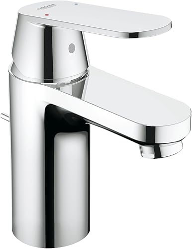 GROHE Eurosmart Cosmopolitan | Badarmatur - Einhand-Waschtischbatterie, mit Ablaufgarnitur | chrom | 32830001 - Cheap-Us