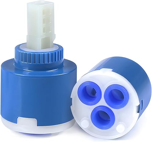 Kartusche Wasserhahn für Blanco Kartusche - Ø 35mm Wasserhahn Kartusche für Blanco Spüle Zubehör, Keramik Kartusche für Mischbatterie, Waschtischarmatur und Duscharmatur, Passend für Blanco Linus - Cheap-Us