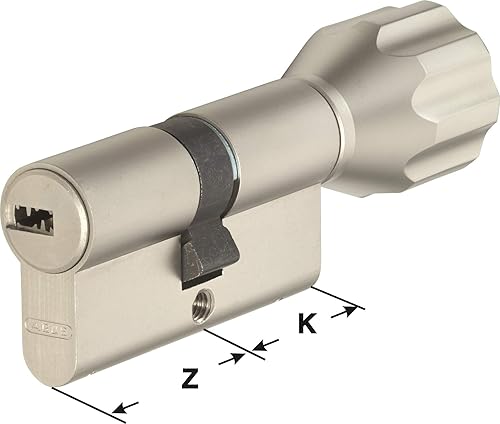 ABUS EC550 Profil-Knaufzylinder Länge Z28/K34mm mit 5 Schlüssel - Cheap-Us