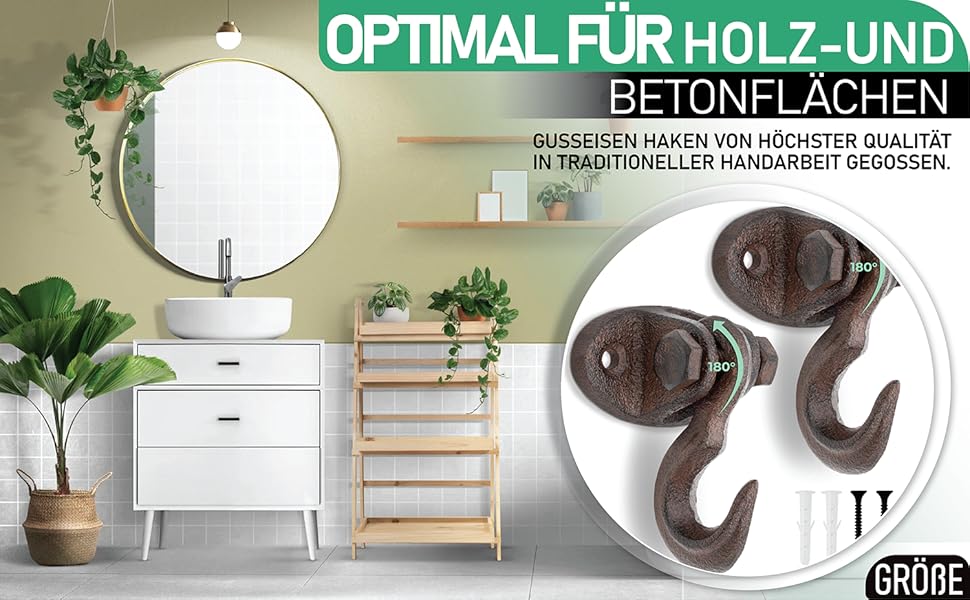 Gusseisenhaken Bild-3