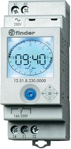 finder 12.51.8.230.0000 Leistungsrelais weiß 16 A, -20-50 °C, CE, 110-230 V, 50-60 Hz, One Size - Cheap-Us