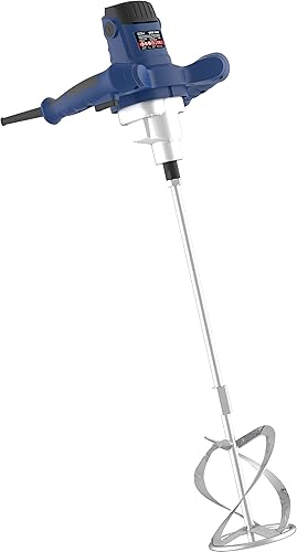 Güde Rührwerk GRW 1400 (1400 W, stufenlose elektronische Drehzahlregulierung im Griff 0-760 1/min, Metallgetriebe, ergonomisch, Rühreraufnahme M14, Rührer ø 140 mm für pulverförmige Bauwerkstoffe) - Cheap-Us