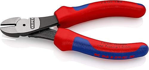 KNIPEX Kraft-Seitenschneider isoliert mit Mehrkomponenten-Hüllen, VDE-geprüft verchromt 200 mm 74 06 200 - Cheap-Us