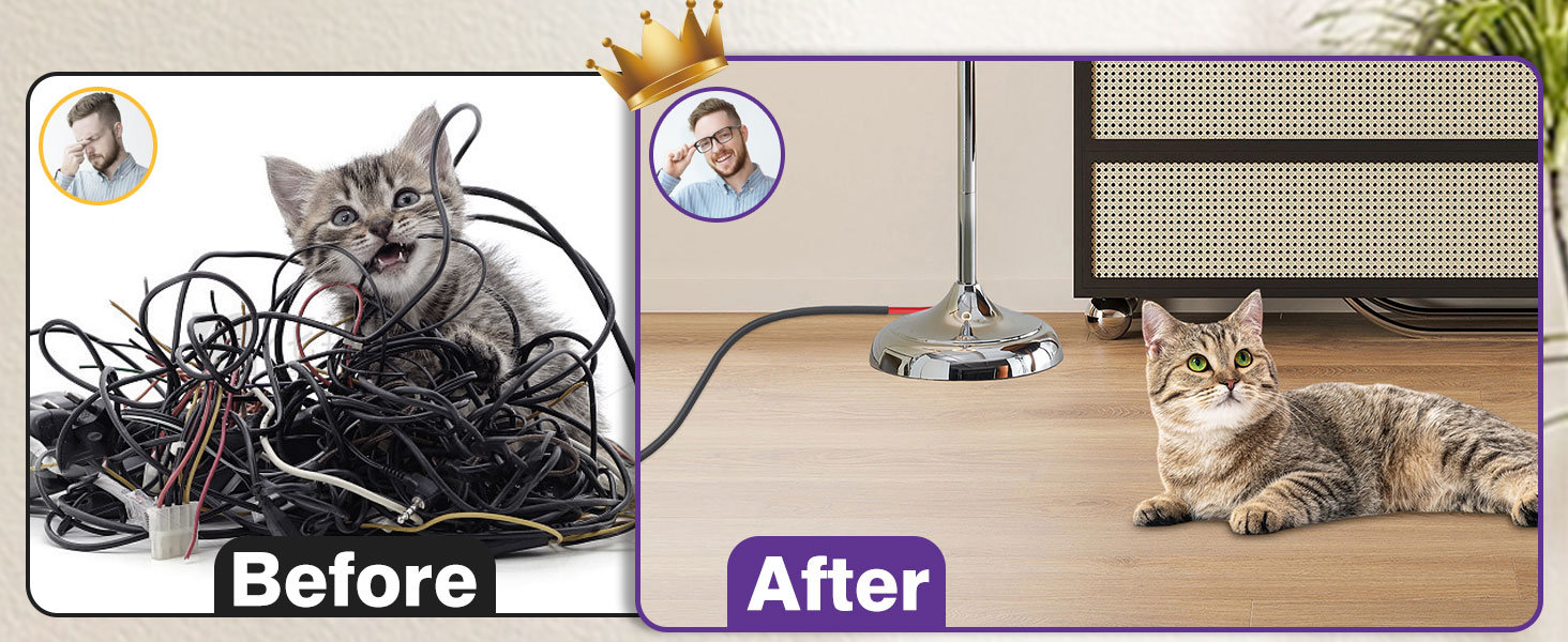 Selbstschließender Kabelschlauch