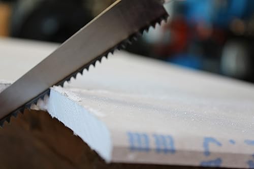 Augusta-Heckenrose Gipskartonplattensäge 160 mm I Stichsäge aus Bandstahl C75 mit Holzgriff I Robuste Bausäge mit universeller Schubzahnung für Trockenbau uvm. - Cheap-Us