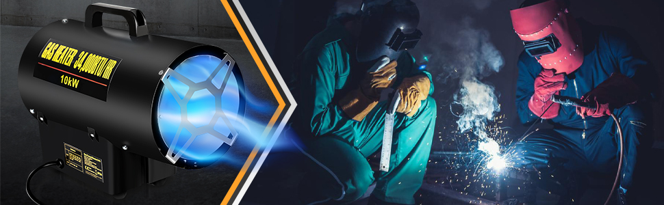 Gasheizgebläse Gasheizer Heizkanone gasheizung für innenräume