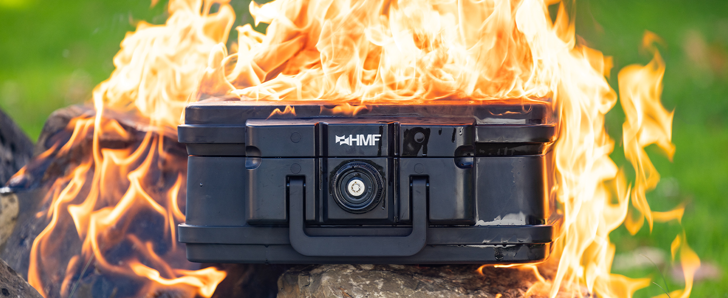 Feuerfeste Dokumentenkassette von HMF