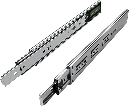 SOTECH 1 Paar Vollauszüge KV2-45-H45-L450-SC mit SoftClosing Höhe 45 mm, Länge 450 mm, Schubladen Führung belastbar bis 45 Kg - Cheap-Us