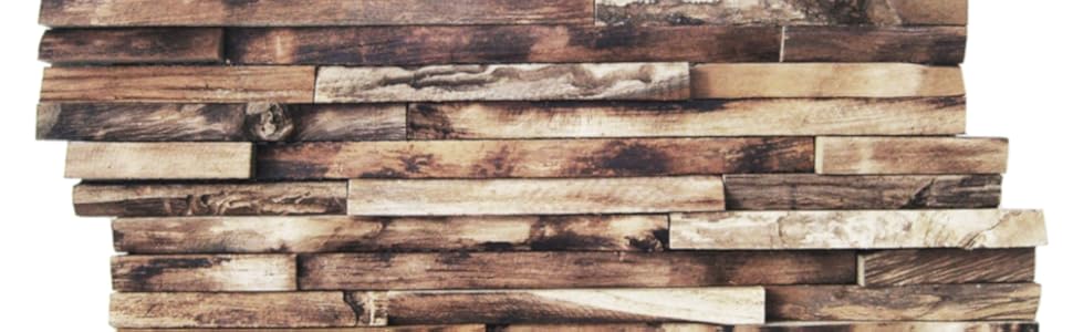 3d wandpaneele teak holz verblender
