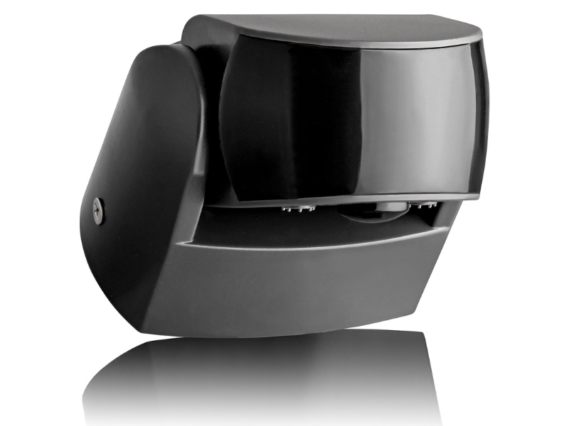 Bewegungsmelder Aussen IP65 Aufputz LED Wand Montage IR programmierbar Sensor 180 360 3-Draht