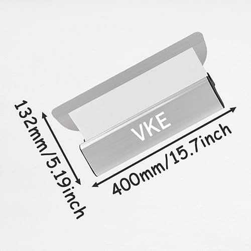 VKE (23PCs) Flächenspachtel Set im Koffer Profi mit Trockenbau, Spachtel Set Werkzeug mit Ergonomischem Griff, Teleskopstange zum Verputzen von Wänden und Decken 300/500/800 mm - Cheap-Us