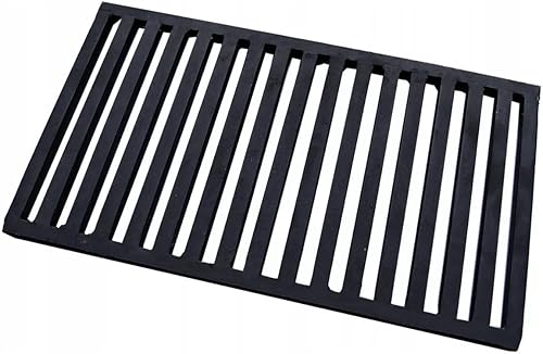 Ofenrost Eckrost für Kamin 18,5x32cm | 32x18,5cm Kaminrost Stahlgitterrost Ascherost Kaminrost Feuerrost Rost Ascherost Backofenrost Robuster Schwerlastrost | 185x320 mm | 320x185mm | Dicke 14mm - Cheap-Us