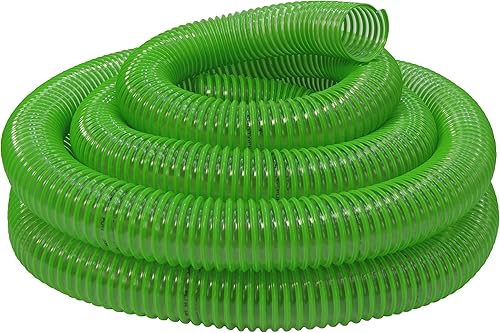 BYUP Absaugschlauch 100mm Länge 2,5m - Metallschlauch in Grün - Cheap-Us