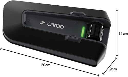 Cardo Packtalk Neo Motorradhelm Kommunikations-Gegensprechanlage, Doppel Packung, Black - Cheap-Us
