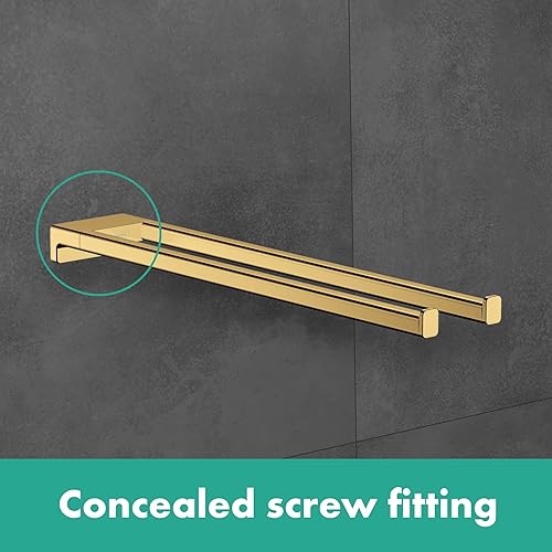 hansgrohe Handtuchring AddStoris, Handtuchhalter, Chrom - Cheap-Us