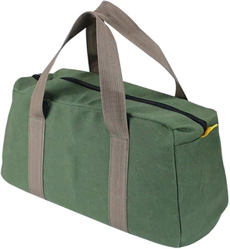 Werkzeugtasche,14-Zoll Werkzeugkasten Organizer, 36×13×20.5cm Schweres Werkzeug-Kit, Breite Mündung Werkzeug Aufbewahrungstasche, Multifunktions-kleines Werkzeug-Kit, Herren Werkzeug Geschenk (L) - Cheap-Us