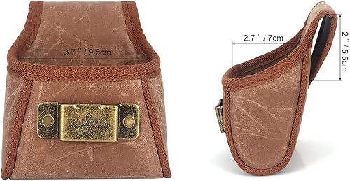 Tourbon Wachs-Canvas-Nageltasche, Tischler, Werkzeugtasche, Maßbandhalter - Cheap-Us