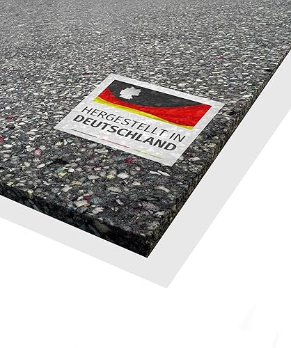 Verbundschaum ca. 100x200x1cm I RG 140 Kg/m3 I Akustik I Schall I Dämmung I Schwerschaum I Verbundschaumstoff I Schaumstoff - Cheap-Us